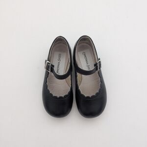 Zimmerman Black Leather Mary Jane's Size 6 (18-24mo)